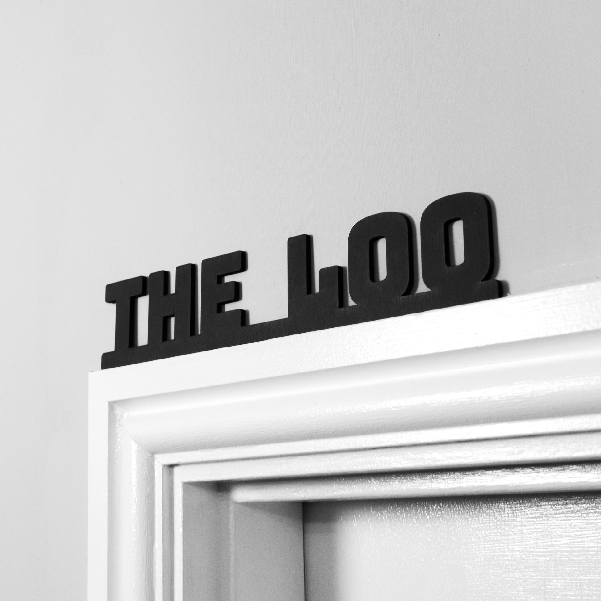 The loo door topper