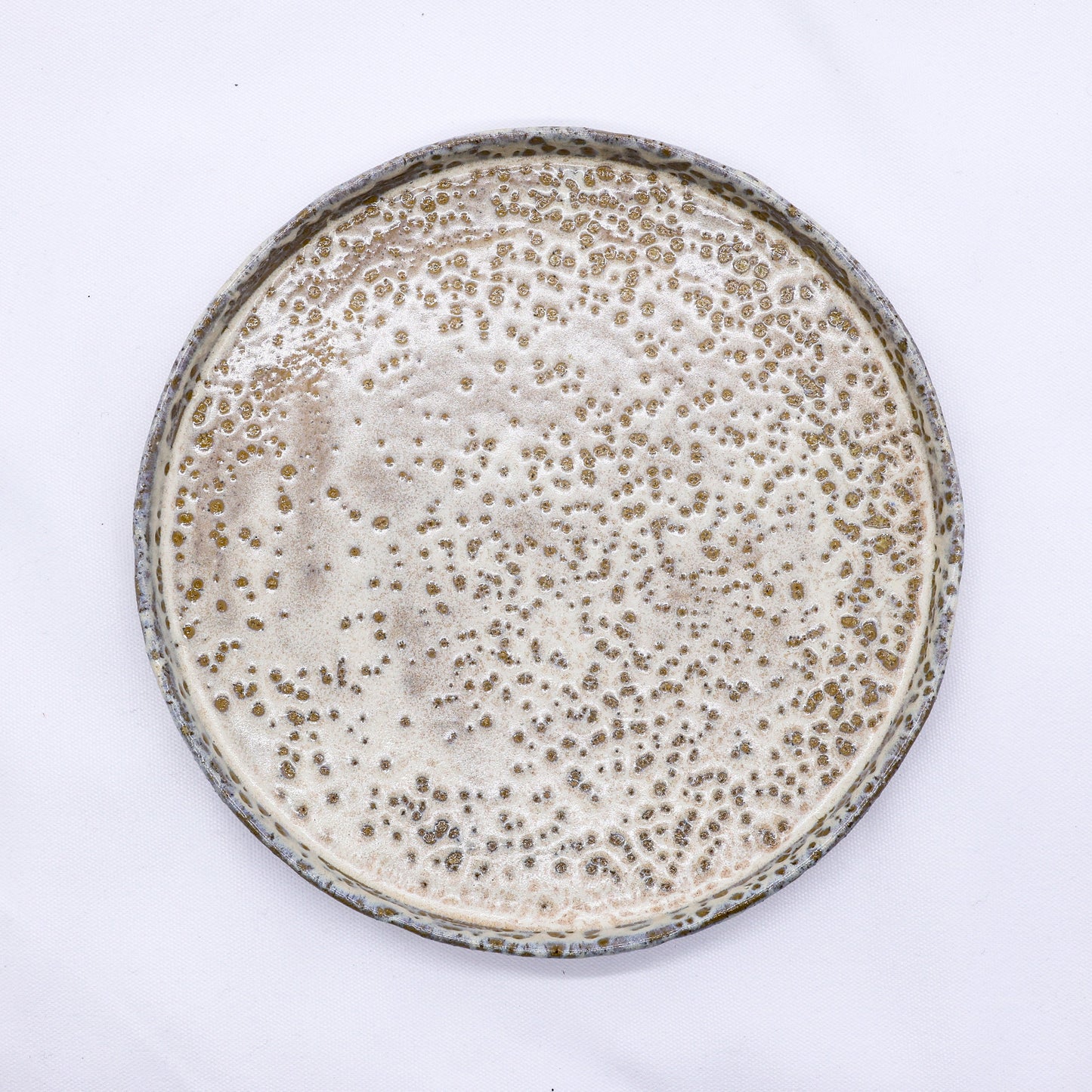 27 cm Saltfoam Stoneware Handmade Ceramic Dinner Plate