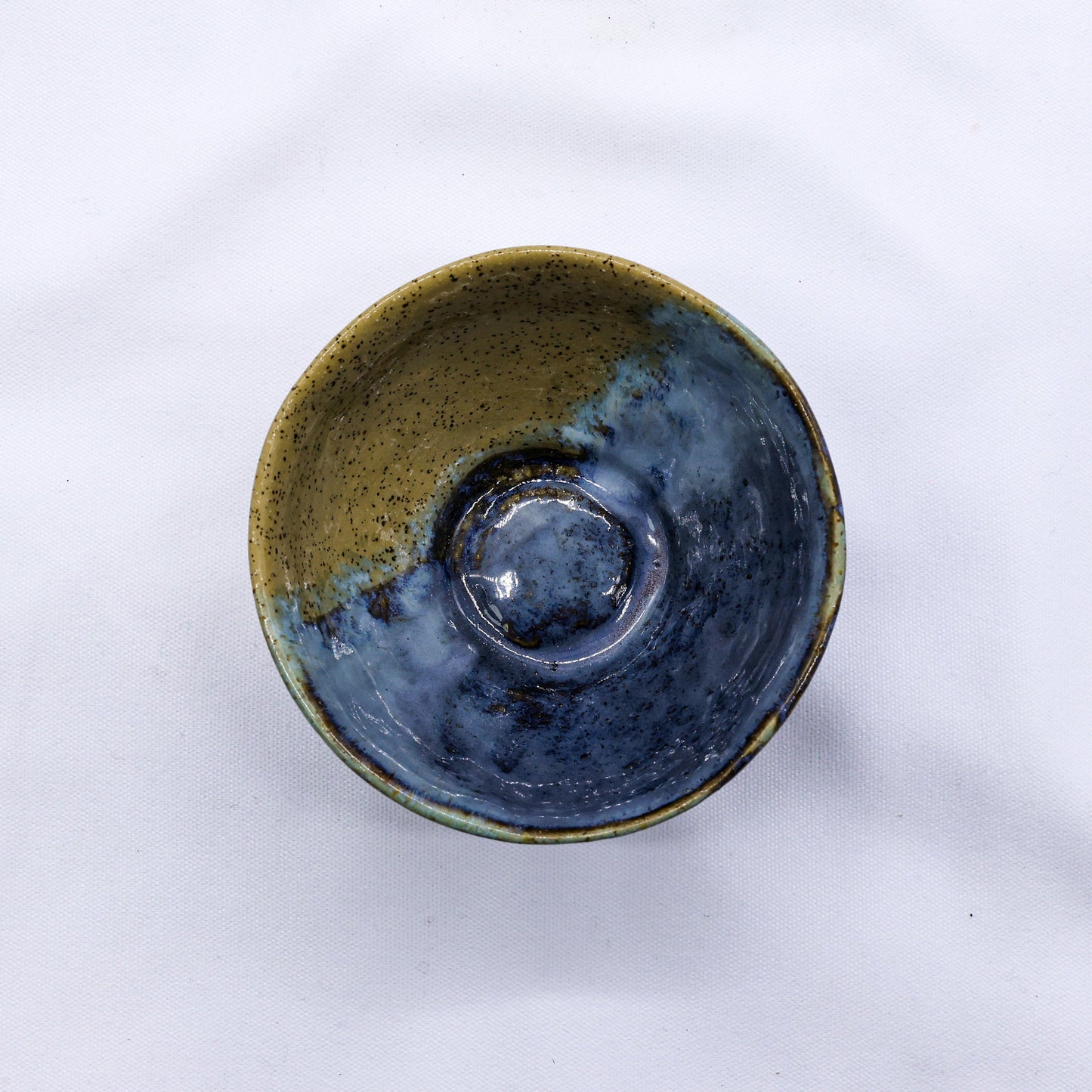Small Saltwater Lavender Handmade Ceramic Stoneware Dinner Bowl