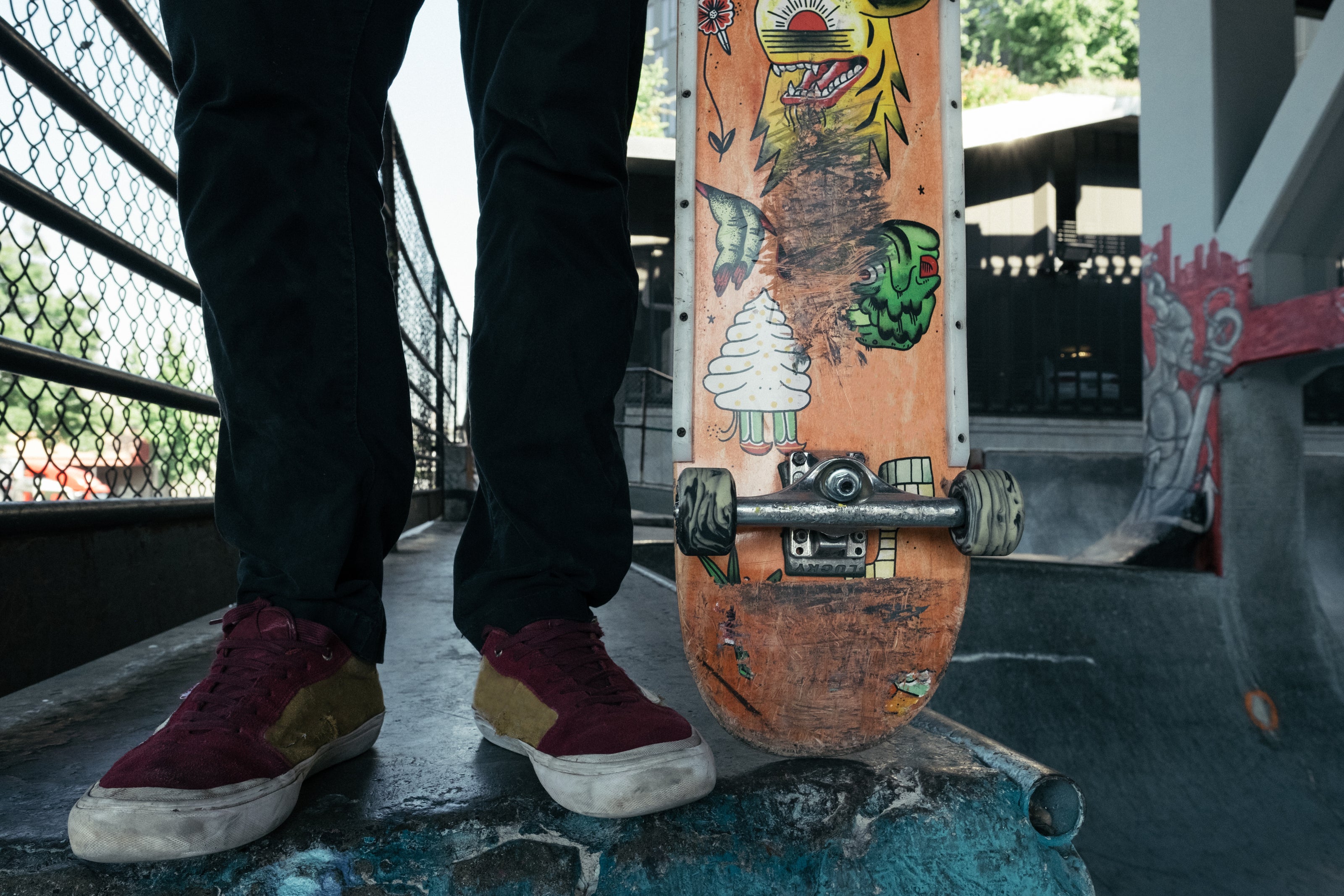 Skate boarding 
