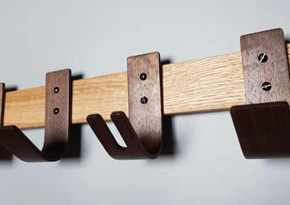 Designer Sunset Coat Rack With Key Holder - NOIR.DESIGN