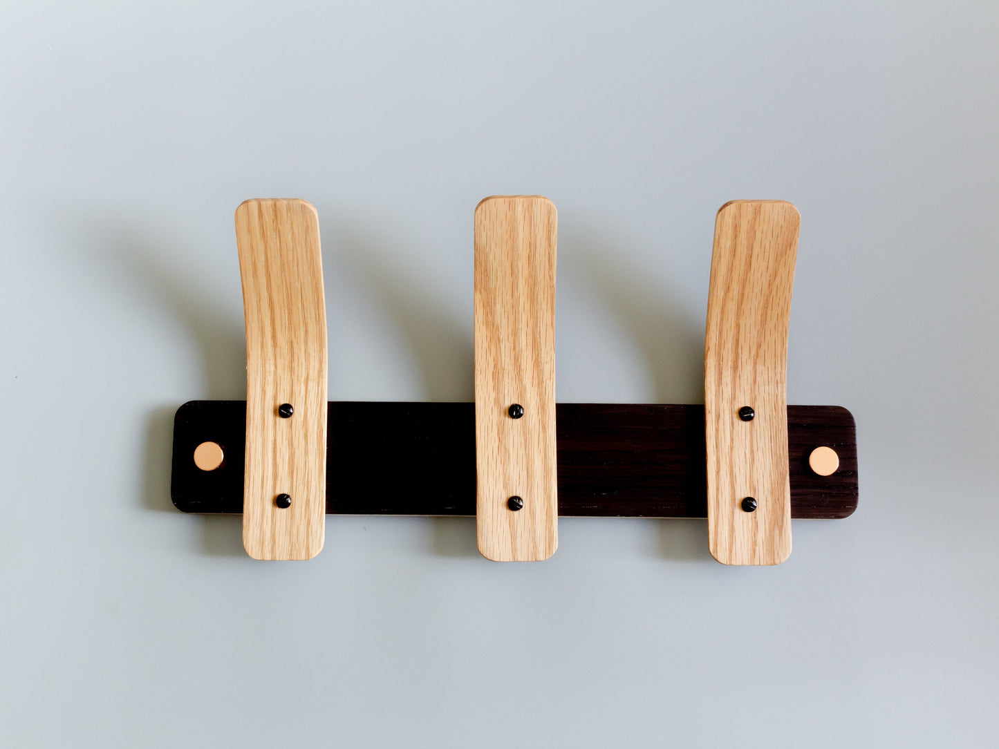 Oak Coat Rack | BL Tordu Silver